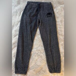 Roots Salt  Pepper Grey Adult Men XS Jogging Pants Sweats Casual Loungewear